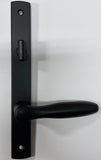 TRUTH SENTRY LOCK HANDLE SET, CLASSIC, PAINTED OVER ZINC, BLACK - 97454040