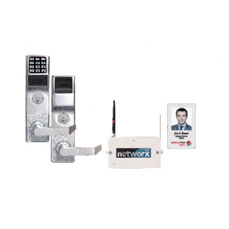 Alarm Lock PL6500/PL6600 Networx Mortise Lock, Prox Only,Finish-Satin Chrome