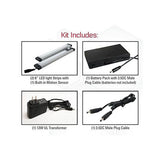 American Security AMSEC LED Light Kit Two 8" Wands