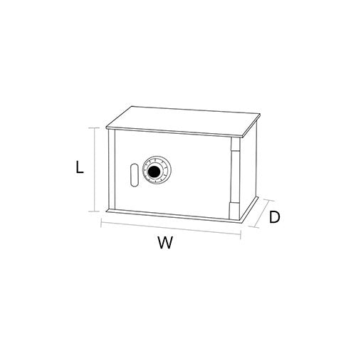AMSEC B1810 American Security Floor Safe Wide Body Brute