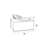 AMSEC B1816 American Security Floor Safe Wide Body Brute