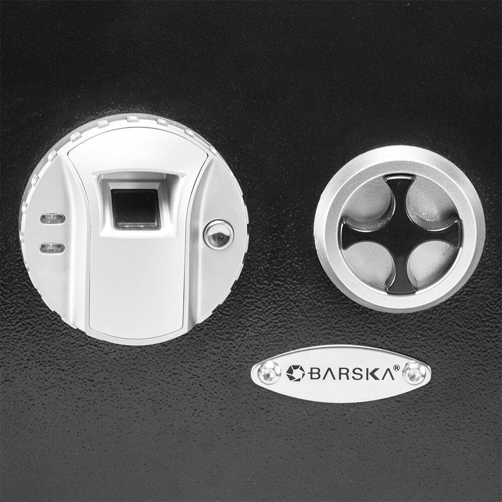 Barska Biometric Wall Safe Left Hand Opening AX13034