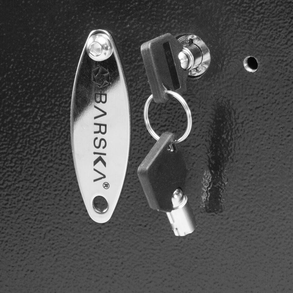 Barska Biometric Wall Safe Left Hand Opening AX13034