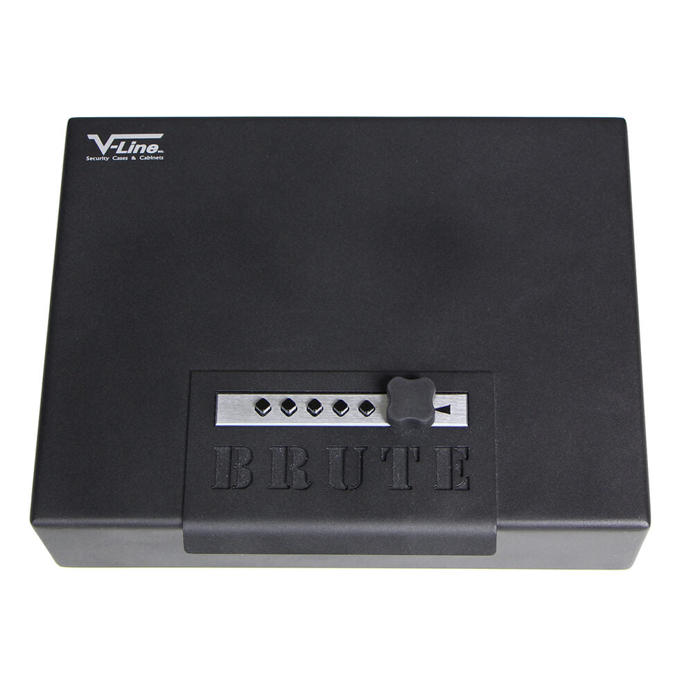 V-Line Brute Handgun Safe Model 1394-S FBLK