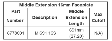 Shootbolt Hoppe Middle Extension 8778691