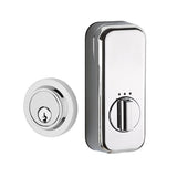 EMPowered Deadbolts - Empowered Modern Single Cylinder Deadbolt Connected by August in Satin Nickel - Emtek Hardware