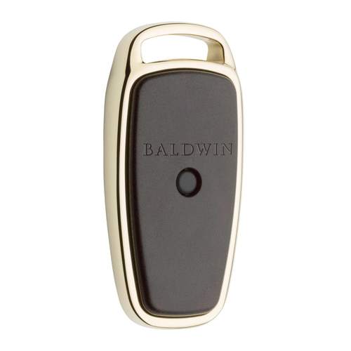 Baldwin 8380003 BALD EVOLVED ELECTRONIC FOB, Lifetime PVD Polished Brass