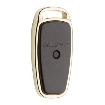 Baldwin 8380003 BALD EVOLVED ELECTRONIC FOB, Lifetime PVD Polished Brass