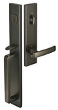 Emtek Lausanne Entrance Handleset - Brass Tubular