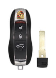 Porsche 7PP.959.753 AN OEM 4 Button Key Fob