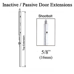 HOPPE 16mm Inactive Door Multipoint Lock Extensions