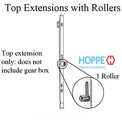 HOPPE 16mm Two Roller Top Extensions