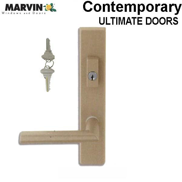 Marvin Contemporary Hinged Door Handles