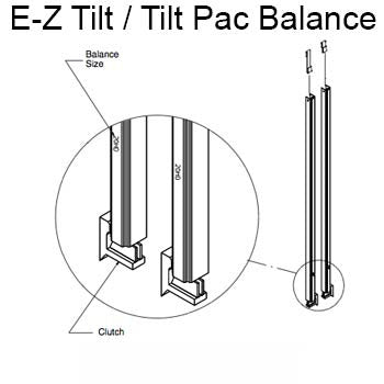 Marvin E-Z Tilt & Tilt Pac Window Balance