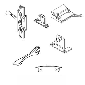 Marvin Sash Locks, Keepers & Parts