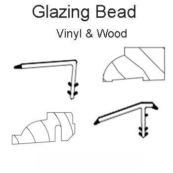 Marvin Wood & Vinyl Glazing Bead