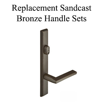 Sandcast Bronze Handle Sets