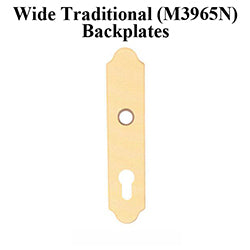 Wide Traditional M3965N Backplates