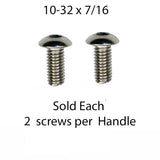 Marvin 10-32 x 7/16" Hex Drive, Truss Head Escutcheon Adapter Screw - SFD