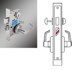 Cal-Royal SC Series, Extra Heavy Duty Mortise Locks with Clutch, Grade 1 - Classroom Security Lock w/ Deadbolt and Auxiliary Latch SC8458, F34