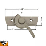 Andersen Sash Lock for 400 Series Woodwright Double Hung Window Stone