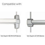 Schlage CO-100-993S-70-KP-RHO_-B Electronic SVR Exit Device Trim with Keypad, Rhodes Lever, Prepped for SFIC