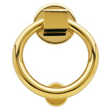 Baldwin Ring Style Solid Brass Door Knocker