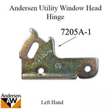 Head Hinge - Left 7205-1, Andersen Basement / Utility window