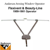 Andersen Awning Window Operator Flexivent Beauty-Line 15" Long arm Bronze