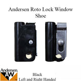 Awning Guide Shoes, PS Series, Roto Lock Operator- Black