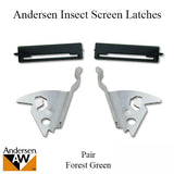 Andersen Insect Screen Latches for Perma-Shield Narroline Windows Latch Pair 1991 to Present