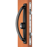 883156204TB- Rockwell Sarasota Custom Sliding Door Offset Keylocking Handleset in Tuscan Bronze Finish