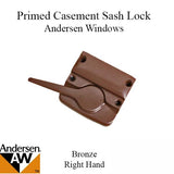 Andersen Right Hand Primed Casement Sash Lock - Bronze