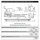 Andersen Window Crank Handle Long Shank For Primed Casement Bronze