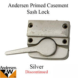 Andersen Primed Casement Sash Lock, Left Hand (1945-1974) - Silver, Blemished