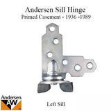 Andersen Window - Primed Casement Sill Hinge, Sill - Left