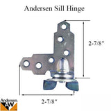 Andersen Window - Primed Casement Sill Hinge, Sill - Right