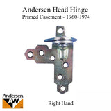 Andersen Window - Primed Casement Head Hinge, Head - Right