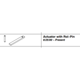 Marvin Tail Piece with roll pin ( Actuator) - 05570548