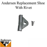 Andersen Shoe With Rivet Replacement Black Plastic Shoe For Casement Operators