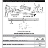 Andersen Shoe With Rivet Replacement Black Plastic Shoe For Casement Operators