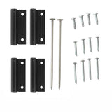 Marvin swinging screen door HINGE KIT, Black