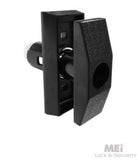 MEI Lock 0585 Quarter-Turn T-Handle, Cam Style – Black Chrome