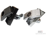 MEI Lock 0585 Quarter-Turn T-Handle, Cam Style – Black Chrome