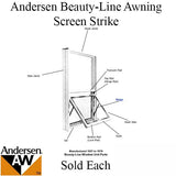 Andersen Beauty-Line Awning Screen Strike