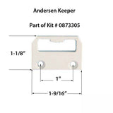 Keeper, Andersen 200 Series Window, Old Style - White