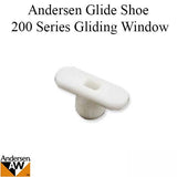 Andersen Glide Shoe, 200 Series Gliding Window - White