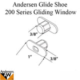 Andersen Glide Shoe, 200 Series Gliding Window - White