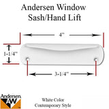 Andersen Contemporary Hand Lift, 200 Series (plastic) - White