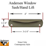 Andersen Contemporary Hand Lift, 200 Series (plastic ) - Stone